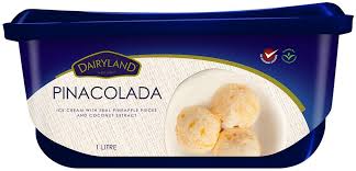Dairyland Ice Cream Pinacolada 1L